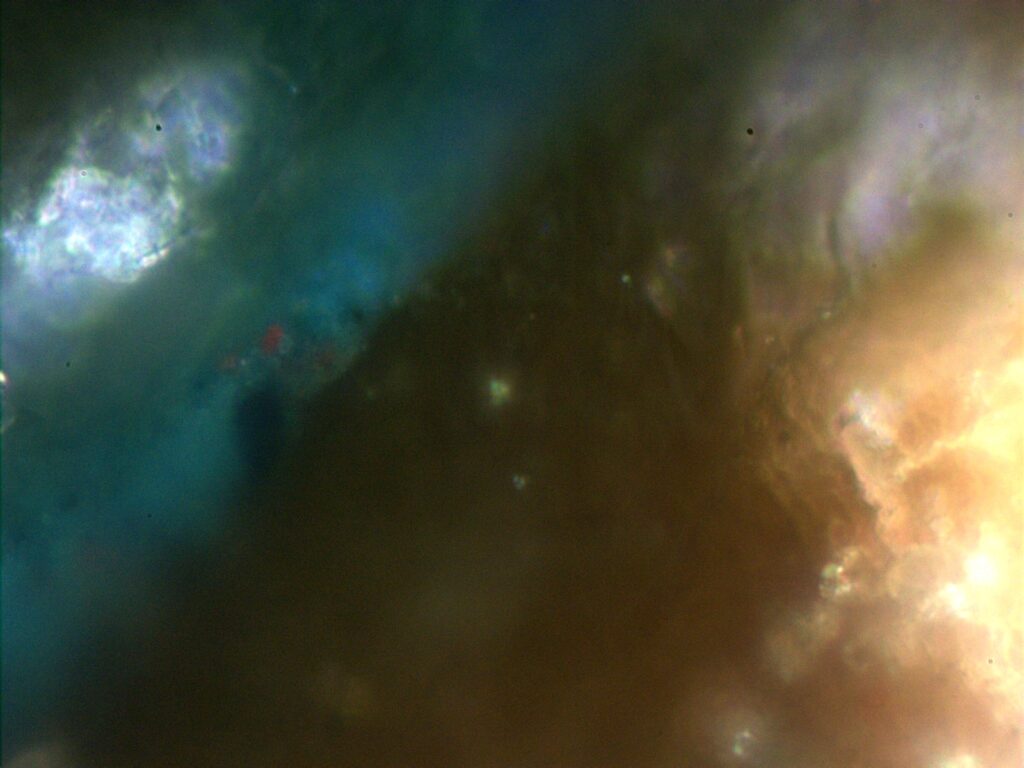 Stratigrafia su prelievo in zona cielo de la “Iustitia”4